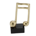 Music Note Statue Nordic Modern Small Ornaments Minimalist Music Symbol Sculpture
