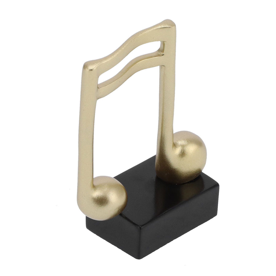 Music Note Statue Nordic Modern Small Ornaments Minimalist Music Symbol Sculpture
