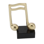Music Note Statue Nordic Modern Small Ornaments Minimalist Music Symbol Sculpture