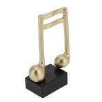 Music Note Statue Nordic Modern Small Ornaments Minimalist Music Symbol Sculpture