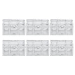 12PCS Hollow Out Candy Box Chocolate Gift Treat Boxes Container Case Wedding Party FavorL Silver