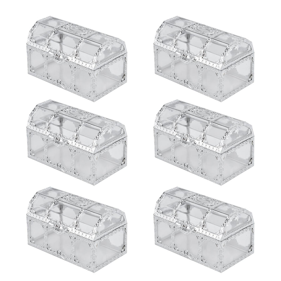 12PCS Hollow Out Candy Box Chocolate Gift Treat Boxes Container Case Wedding Party FavorL Silver