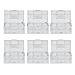 12PCS Hollow Out Candy Box Chocolate Gift Treat Boxes Container Case Wedding Party FavorL Silver