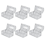 12PCS Hollow Out Candy Box Chocolate Gift Treat Boxes Container Case Wedding Party FavorL Silver