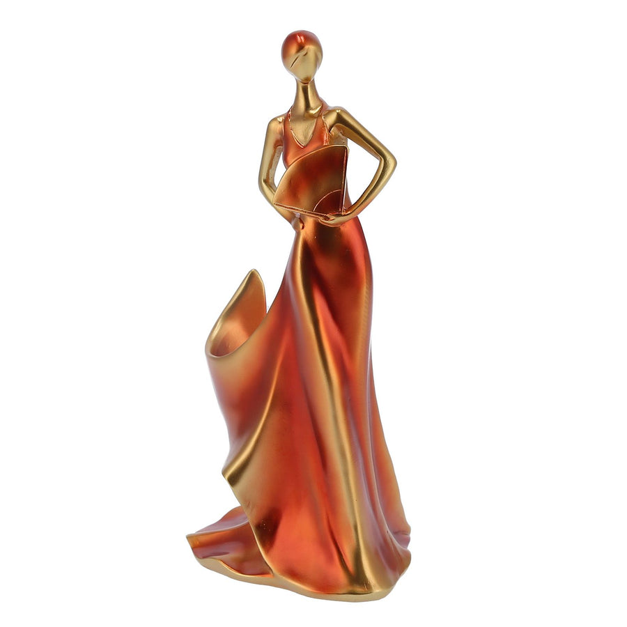 Wine Rack Modern Girl Figurine Ornaments Wine Holder for Living Room Porch Cabinet