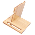 Wood Mobile Phone Holder MultiFunctional Wallet Storage Box for Home Office Living Room