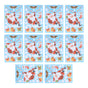 10Pcs Christmas Window Stickers SelfAdhesive Wall Decal Wall Sticker for Home Festival