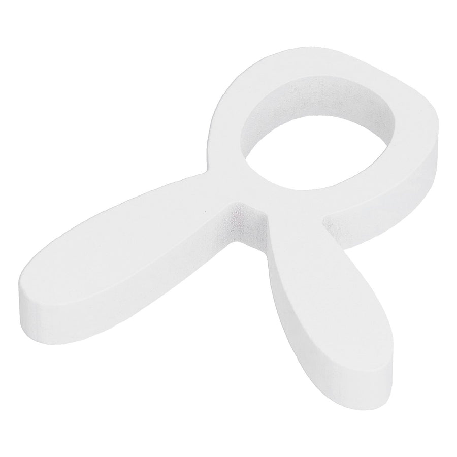 Wooden Napkin Holder Modern Lightweight Rabbit Shape Durable Easter Napkin Rings for Hotel Kitchen
