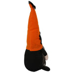 Halloween Faceless Standing Doll Decorative Plush Doll for DiningTable Sofa Shelf BedOrange Hat