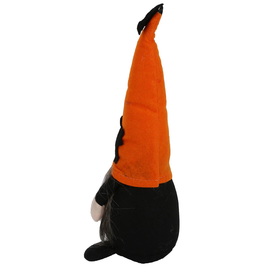 Halloween Faceless Standing Doll Decorative Plush Doll for DiningTable Sofa Shelf BedOrange Hat