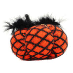 Fabric Decorative Pumpkin Exquisite Soft Polyester Wool Pumpkin for Thanksgiving Halloween Party Orange