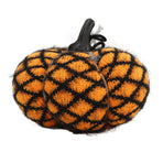 Fabric Decorative Pumpkin Exquisite Soft Polyester Wool Pumpkin for Thanksgiving Halloween Party Yellow