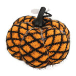 Fabric Decorative Pumpkin Exquisite Soft Polyester Wool Pumpkin for Thanksgiving Halloween Party Yellow