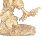 Majestic Eagle Statue Eagle Sculpture Tall Eagle On Rocks Statue Resin Ornament for TV Cabinet Wine Cabinet Office Decor Large