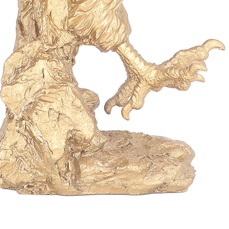 Majestic Eagle Statue Eagle Sculpture Tall Eagle On Rocks Statue Resin Ornament for TV Cabinet Wine Cabinet Office Decor Large