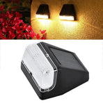 Solar Fence Lights European Style High Brightness Lighting Solar Wall Lamp Stair Lights Outdoor for Gardens