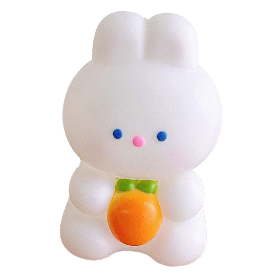 Creative Cute Bunny Money Bank Ornament Cute Carrot Bunny Money Bank Vinyl Ornament