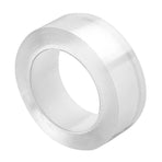 1 Roll Double Sided Mounting Tape Prevent Slip Strong Fixation Washable Transparent Adhesive Tape
