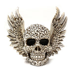Wings Skull Statue Decoration Innovative Resin Home Desktop Ghost Head Sculpture Ornament