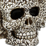 Wings Skull Statue Decoration Innovative Resin Home Desktop Ghost Head Sculpture Ornament