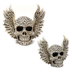 Wings Skull Statue Decoration Innovative Resin Home Desktop Ghost Head Sculpture Ornament