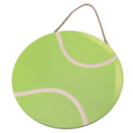 30cm Round Wooden Wall Decor Ball Pattern Hanging Wall Art for Home Exercise Room Office JM00877