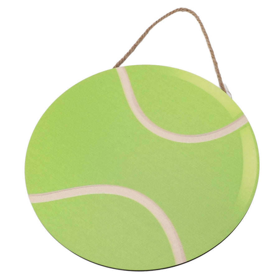 30cm Round Wooden Wall Decor Ball Pattern Hanging Wall Art for Home Exercise Room Office JM00877