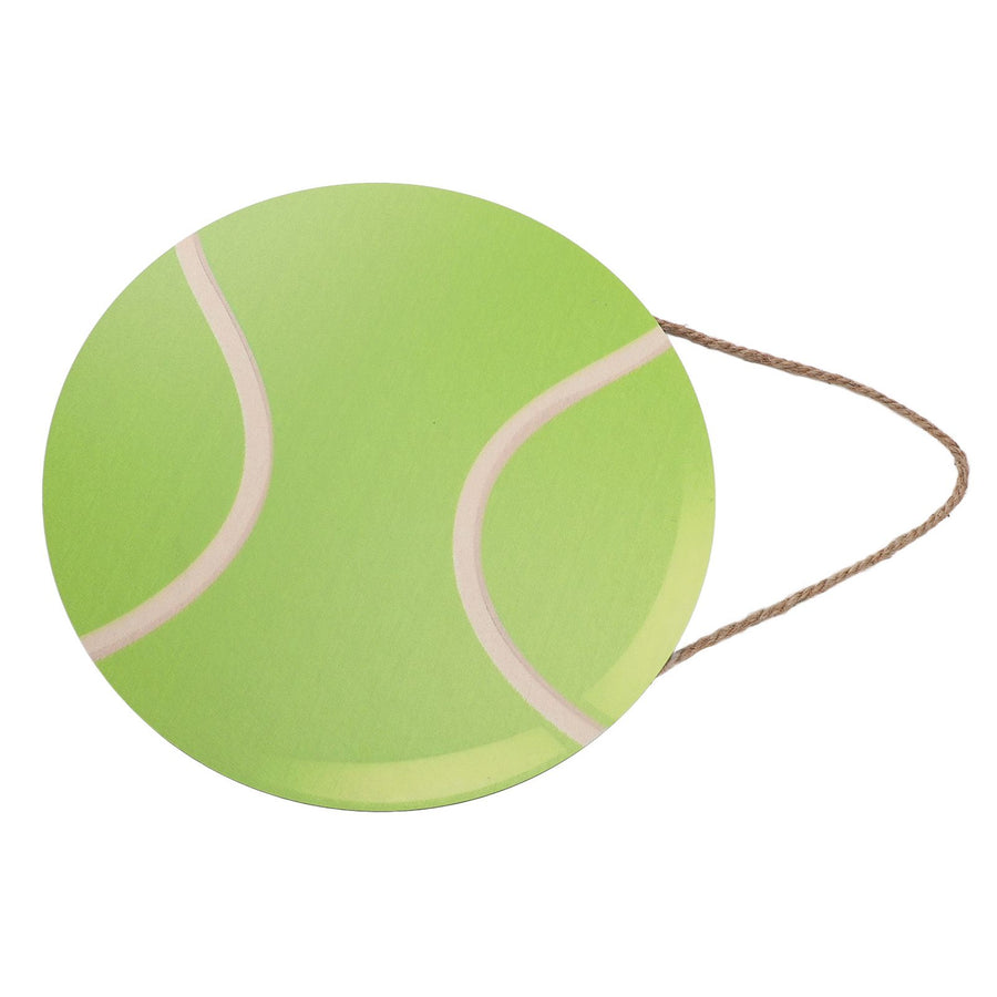 30cm Round Wooden Wall Decor Ball Pattern Hanging Wall Art for Home Exercise Room Office JM00877
