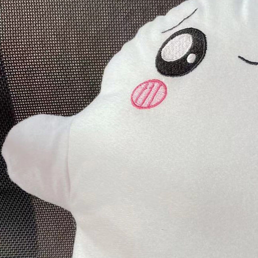Ghost Plush Doll Glow in The Dark Cute Soft Ghost Stuffed Toy for Present Decoration
