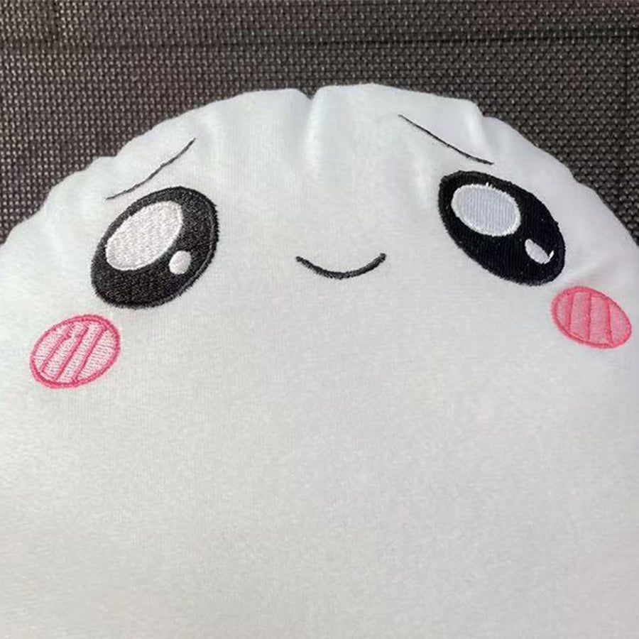 Ghost Plush Doll Glow in The Dark Cute Soft Ghost Stuffed Toy for Present Decoration