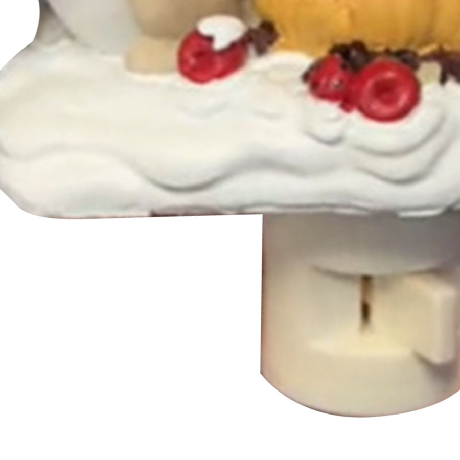 Campfire Flickering Nightlight Decorative Xmas Night Light Flickering Flame Night Lamp for Bedrooms Living Rooms Mouse