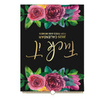 2025 Wall Hanging Calendar Delicate Stylish Wall Calender for Living Room Office English Gift Women's Calendar