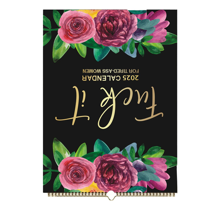2025 Wall Hanging Calendar Delicate Stylish Wall Calender for Living Room Office English Gift Women's Calendar