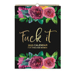 2025 Wall Hanging Calendar Delicate Stylish Wall Calender for Living Room Office English Gift Women's Calendar