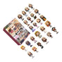 Vacation Advent Calendar Cute Vacation Advent Countdown Calendar for Keychain Cartoon Ornament C