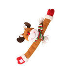 Cute Curtain Tiebacks Clip Decorative Cartoon Window Drapery Ties for Holiday Bedroom Living Room Reindeer Version