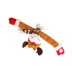 Cute Curtain Tiebacks Clip Decorative Cartoon Window Drapery Ties for Holiday Bedroom Living Room Reindeer Version