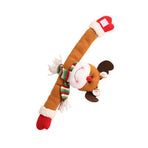 Cute Curtain Tiebacks Clip Decorative Cartoon Window Drapery Ties for Holiday Bedroom Living Room Reindeer Version