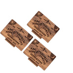 Miniature Wooden Ouija Board with Drawer Heart Pattern Functional Spirit Board Decoration for Home 3pcs