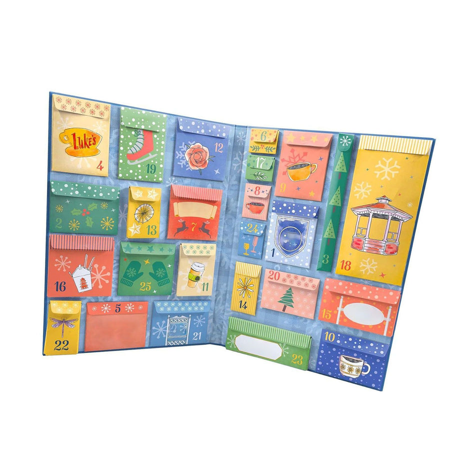 Advent Calendar Xmas Festival Countdown Calendar Paper Gift Book for Collector Adults Friend Empty