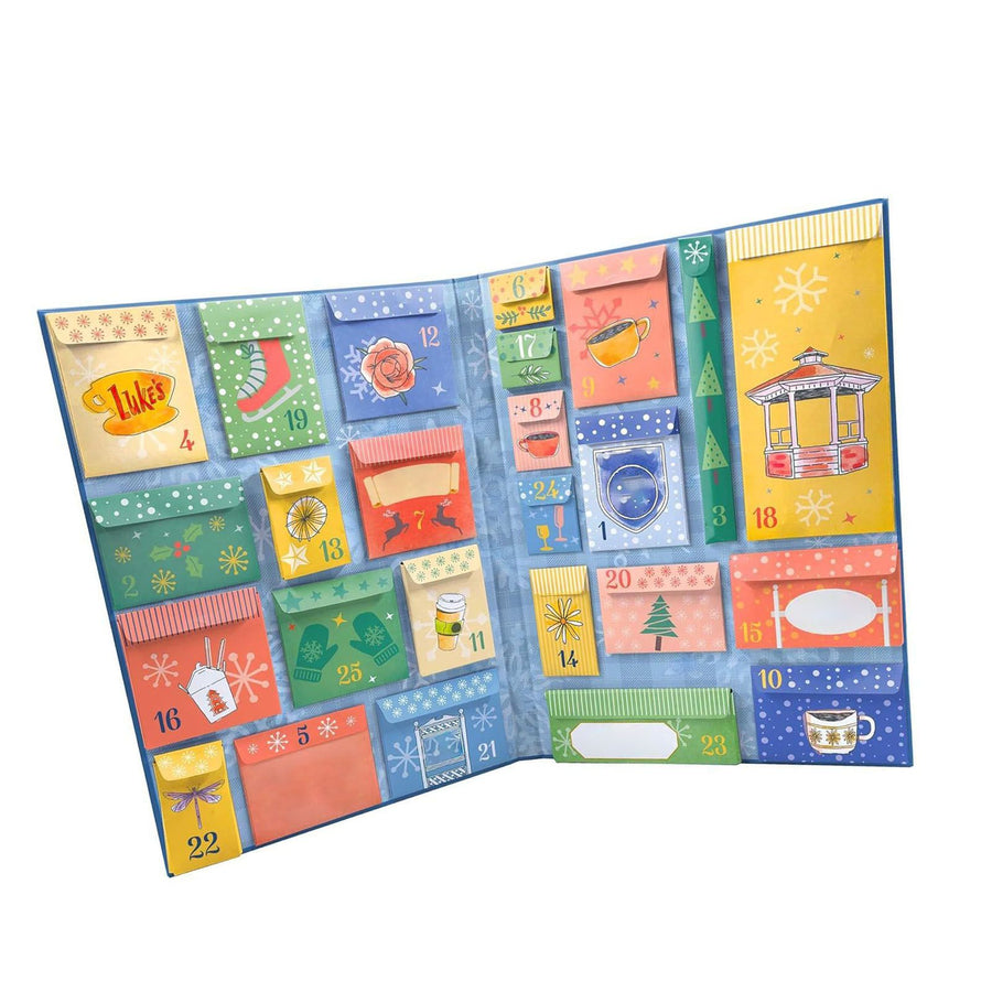 Advent Calendar Xmas Festival Countdown Calendar Paper Gift Book for Collector Adults Friend Empty
