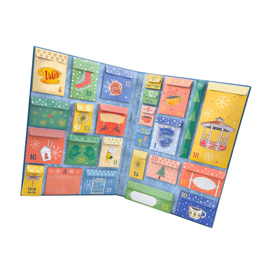 Advent Calendar Xmas Festival Countdown Calendar Paper Gift Book for Collector Adults Friend Empty