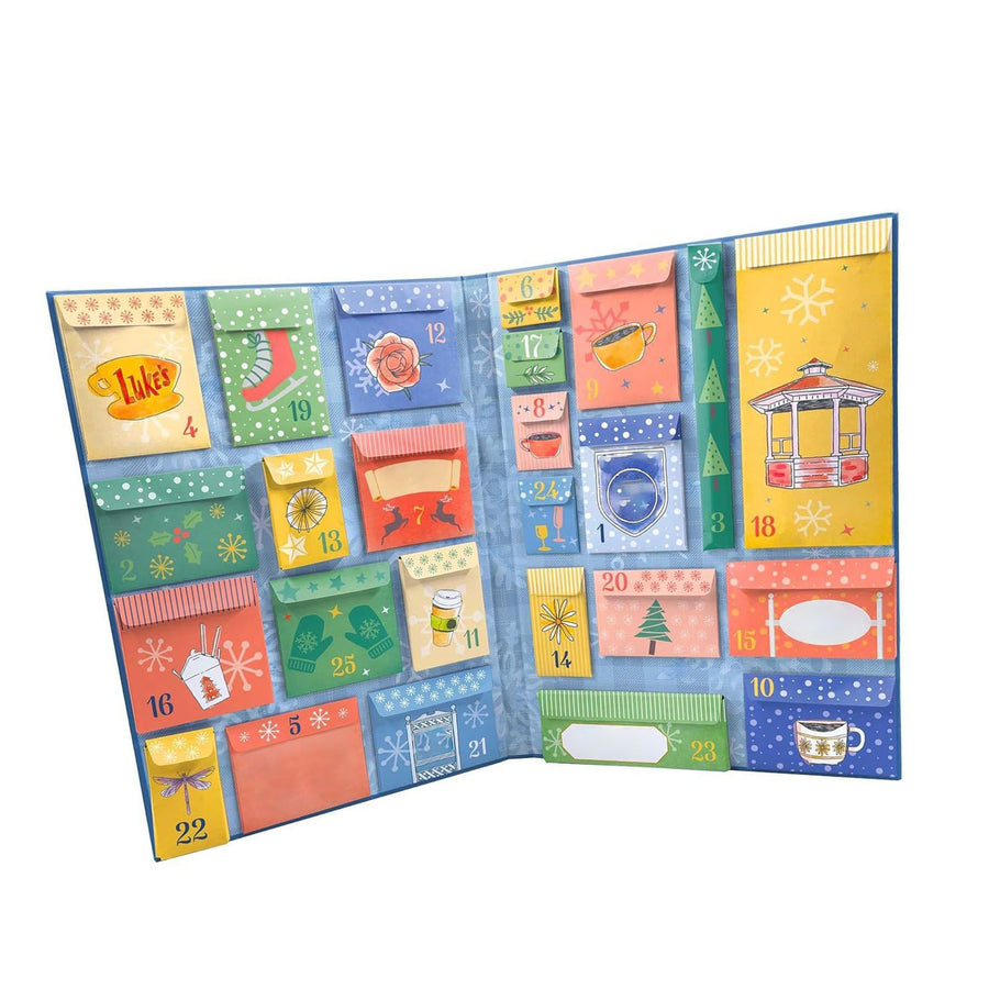 Advent Calendar Xmas Festival Countdown Calendar Paper Gift Book for Collector Adults Friend Empty