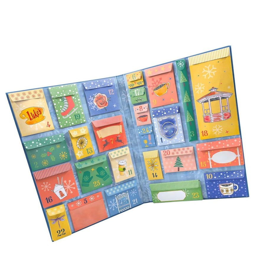Advent Calendar Xmas Festival Countdown Calendar Paper Gift Book for Collector Adults Friend Empty