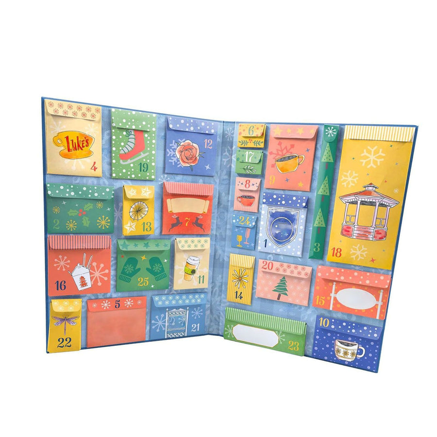 Advent Calendar Xmas Festival Countdown Calendar Paper Gift Book for Collector Adults Friend Empty