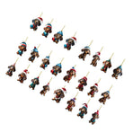 Vacation Advent Calendar Cute Dachshund Pendant 24 Days Xmas Countdown Calendar for Present Type C
