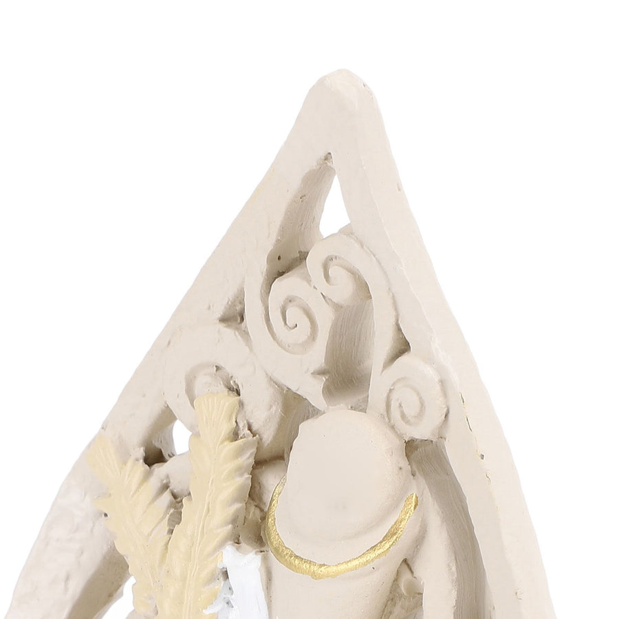 Flame Shape Communion Decoration Resin Flame Ornament Religious Figurine Ornament Home Decor