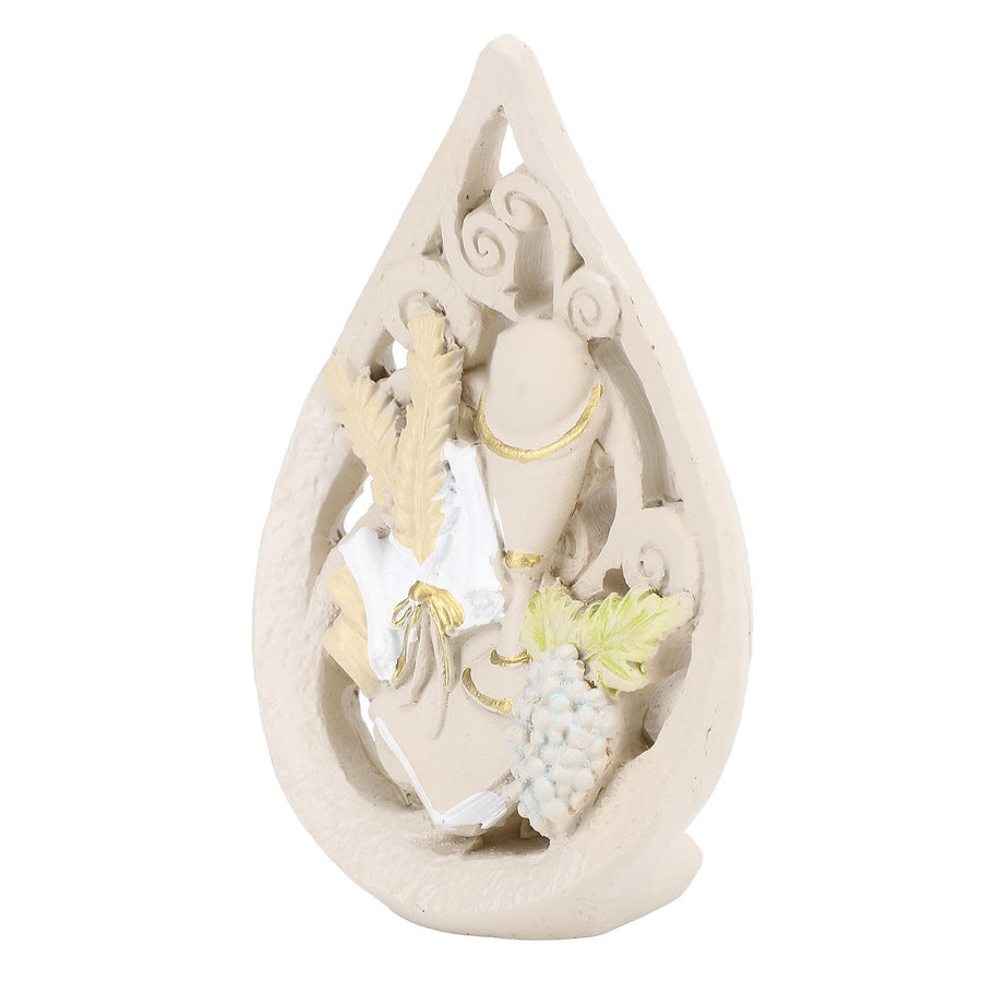 Flame Shape Communion Decoration Resin Flame Ornament Religious Figurine Ornament Home Decor