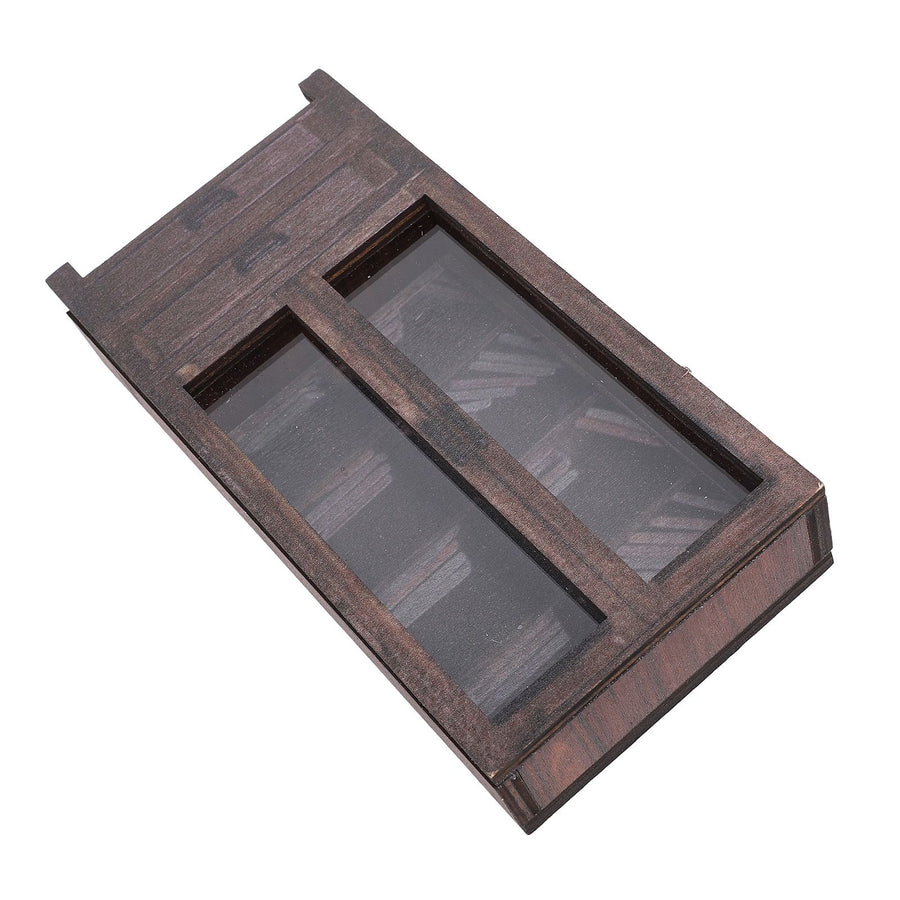 Bookshelf Figurine Realistic Creative Exquisite Small Bookshelf Ornament for Home Decoration