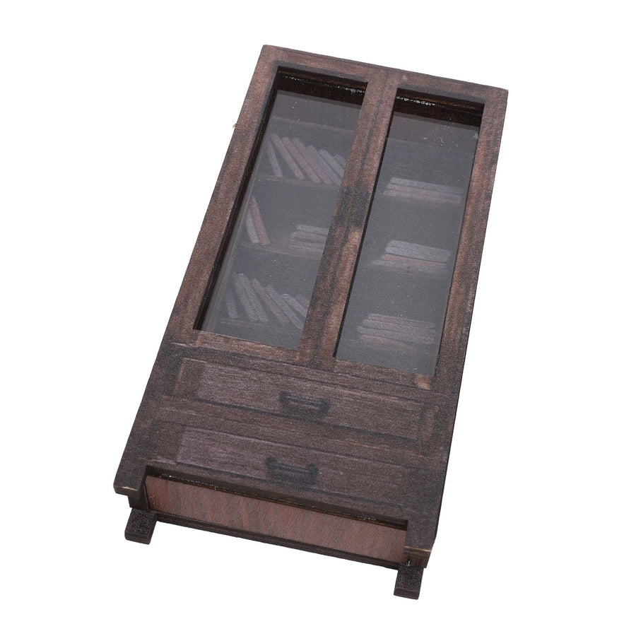 Bookshelf Figurine Realistic Creative Exquisite Small Bookshelf Ornament for Home Decoration